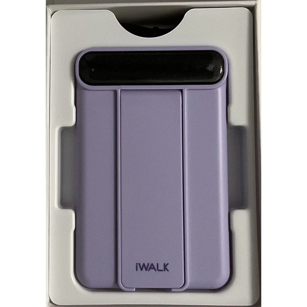 iWALK Magnetic Power Bank Adjustable Stand Purple Powerstand iPhone Prop NIB